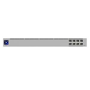 Switch UniFi Aggregation de Ubiquiti Capa 2 de 8 puertos SFP+