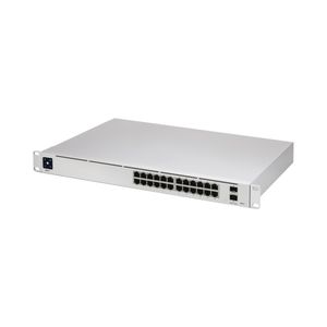 Switch Ubiquiti UniFi USW-Pro-24 Capa 3 de 24 puertos Gigabit y 2 puertos SFP+