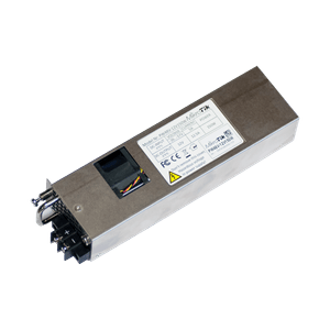 Fuente Hot-Swap de MikroTik PW48V-12V150W, fuente con entrada DC en 48V y salida en 12V con 150W, compatible con modelos CCR1072, CCR2216 y CRS518