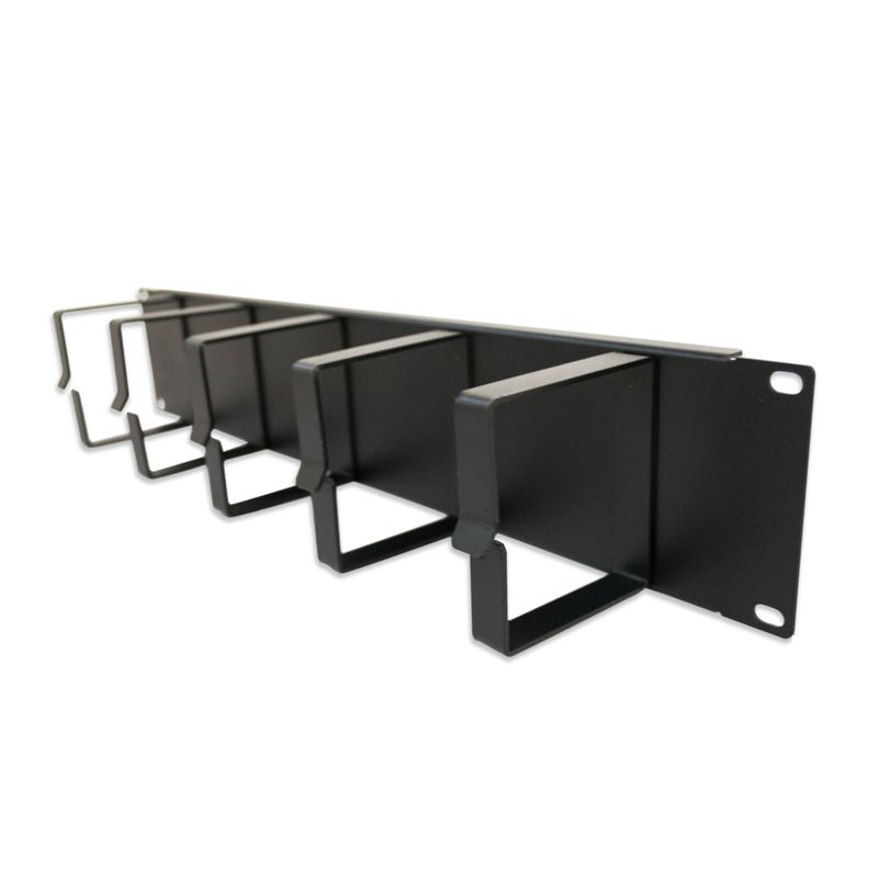 Organizador de cable horizontal para rack/Doble/ 2U