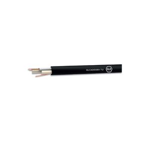 Fibra óptica mini tipo ASU SPAN 80 con 12 hilos monomodo en marca GLC