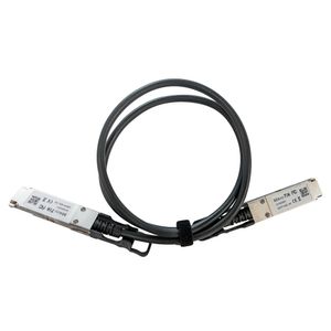 Cable de conexión directa MikroTik Q+DA0001 admite conexiones QSFP+ y velocidades 40G, largo de 1 metro