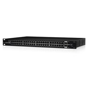 Edge Switch Ubiquiti ES-48-500W de 48 puertos gigabit PoE, 2 puertos SFP y 2 SFP+