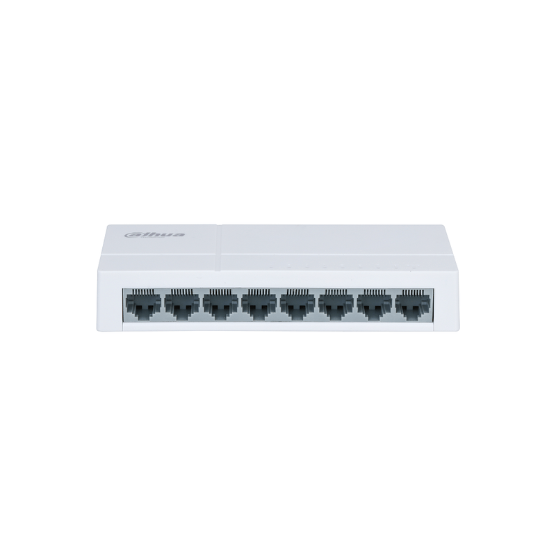 DAHUA DH-PFS3008-8ET-L - Switch para Escritorio de 8 Puertos