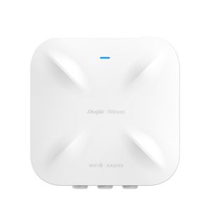 Punto de Acceso Outdoor Industrial IP68, AX6000 dual band, omnidireccional, con puerto 2.5GE, una ranura SFP y gestion en la nube