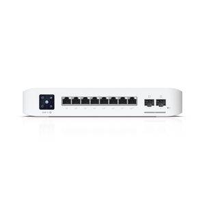 Switch Ubiquiti UniFi USW-Pro-8-PoE (120W) Capa 3 de 8 puertos PoE+ y 2 puertos SFP+