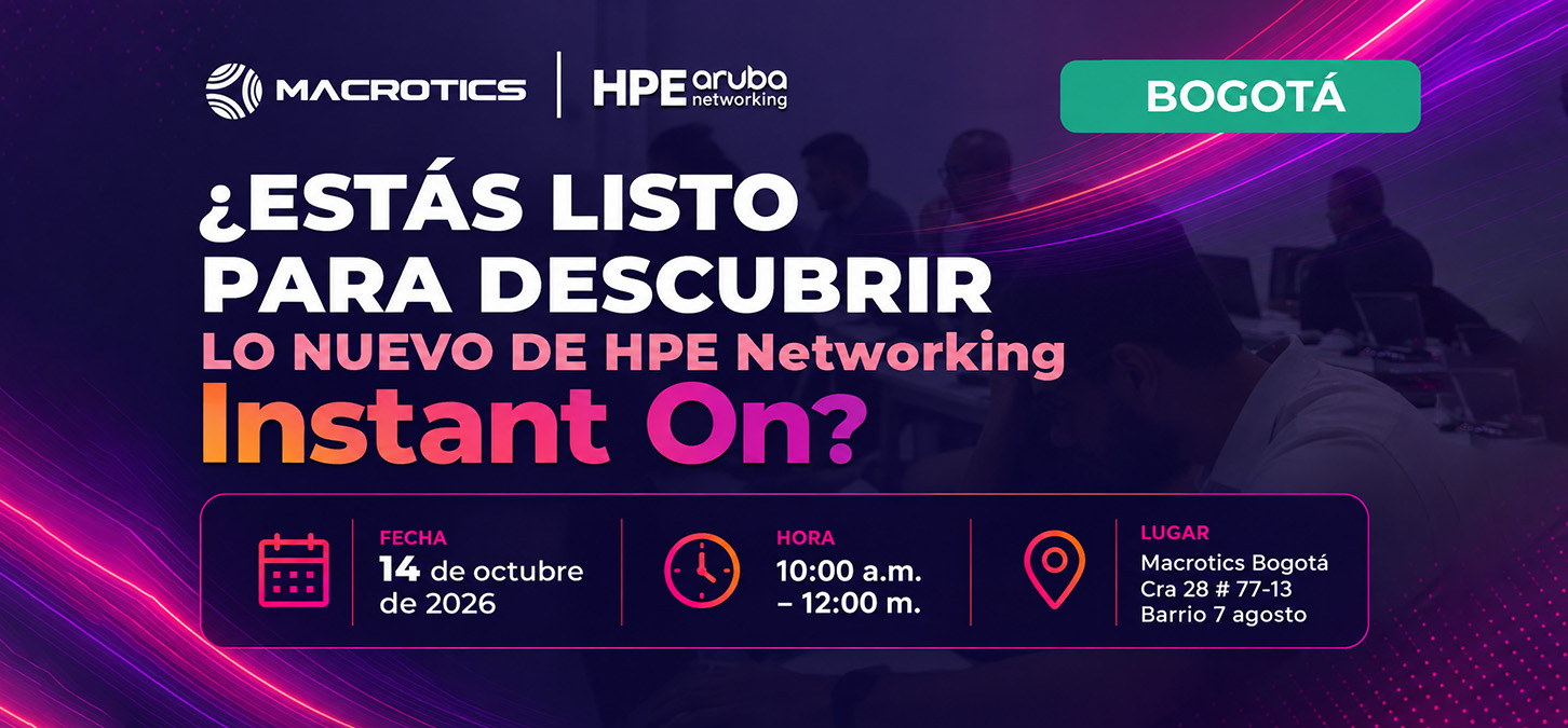 ¿Estás listo para descubrir lo nuevo de HPE Networking Instant On?